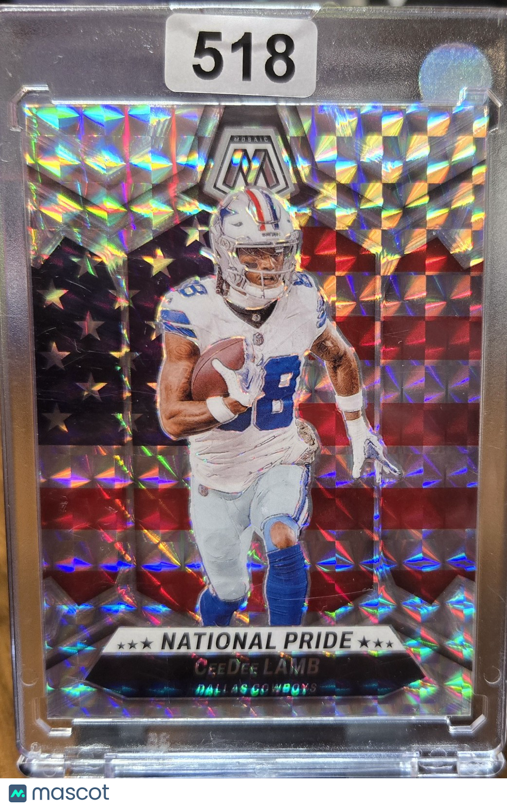 2024 Panini Mosaic National Pride CeeDee Lamb #262 Prizm
