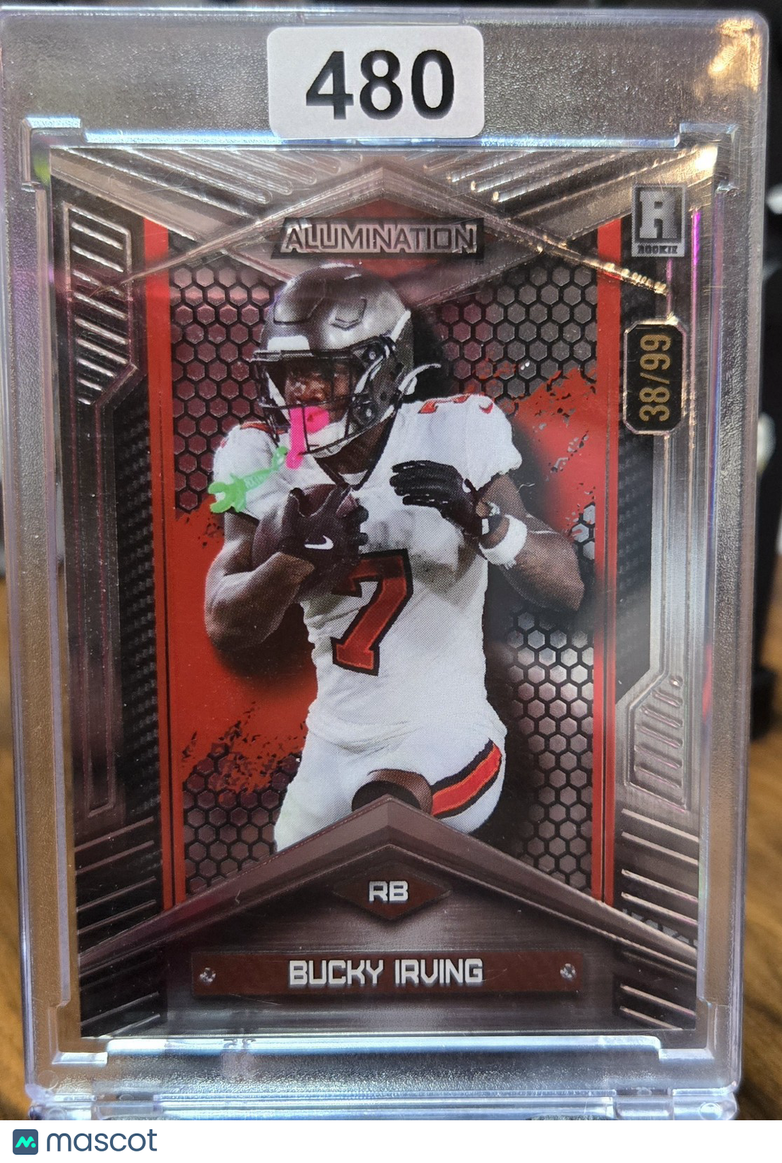 2024 Wild Card Bucky Irving #BC-BI Alumination 38/99