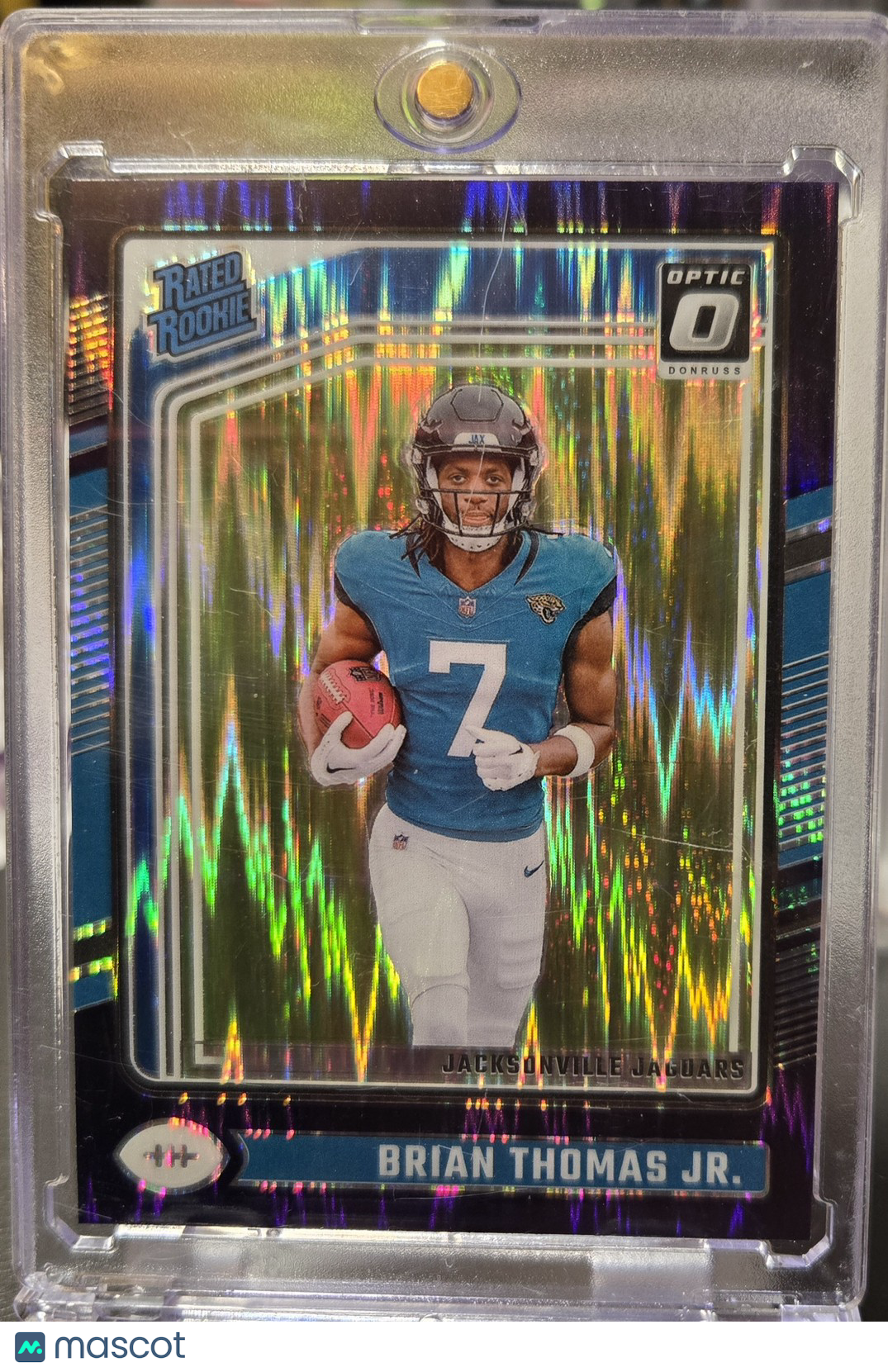 2024 Donruss Optic Rated Rookie PURPLE SHOCK Brian Thomas Jr. #214