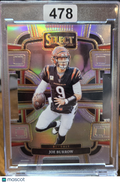 2023 Panini Select Joe Burrow #20 Silver die cut