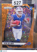 2023 Panini Prizm Keon Coleman #362 Orange Disco RC