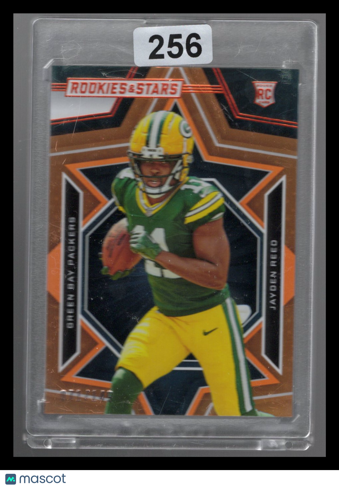 2023 Panini Rookies & Stars Jayden Reed #153 Orange 71/149