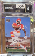 2008 Upper Deck Star Rookies Jamaal Charles #247 GMA 9