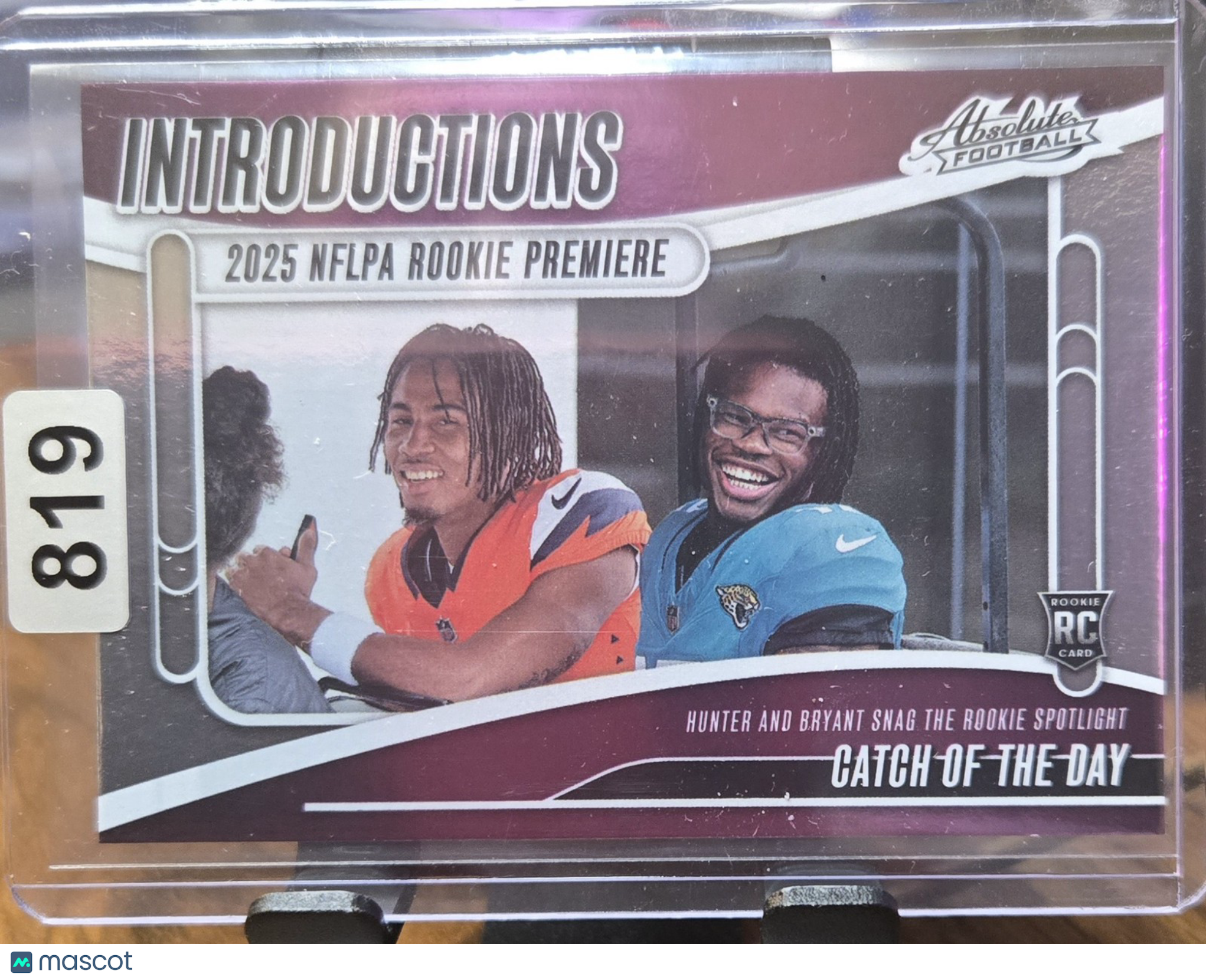 2025 Panini Absolute Introductions RC Pat Bryant Travis Hunter #I-THR