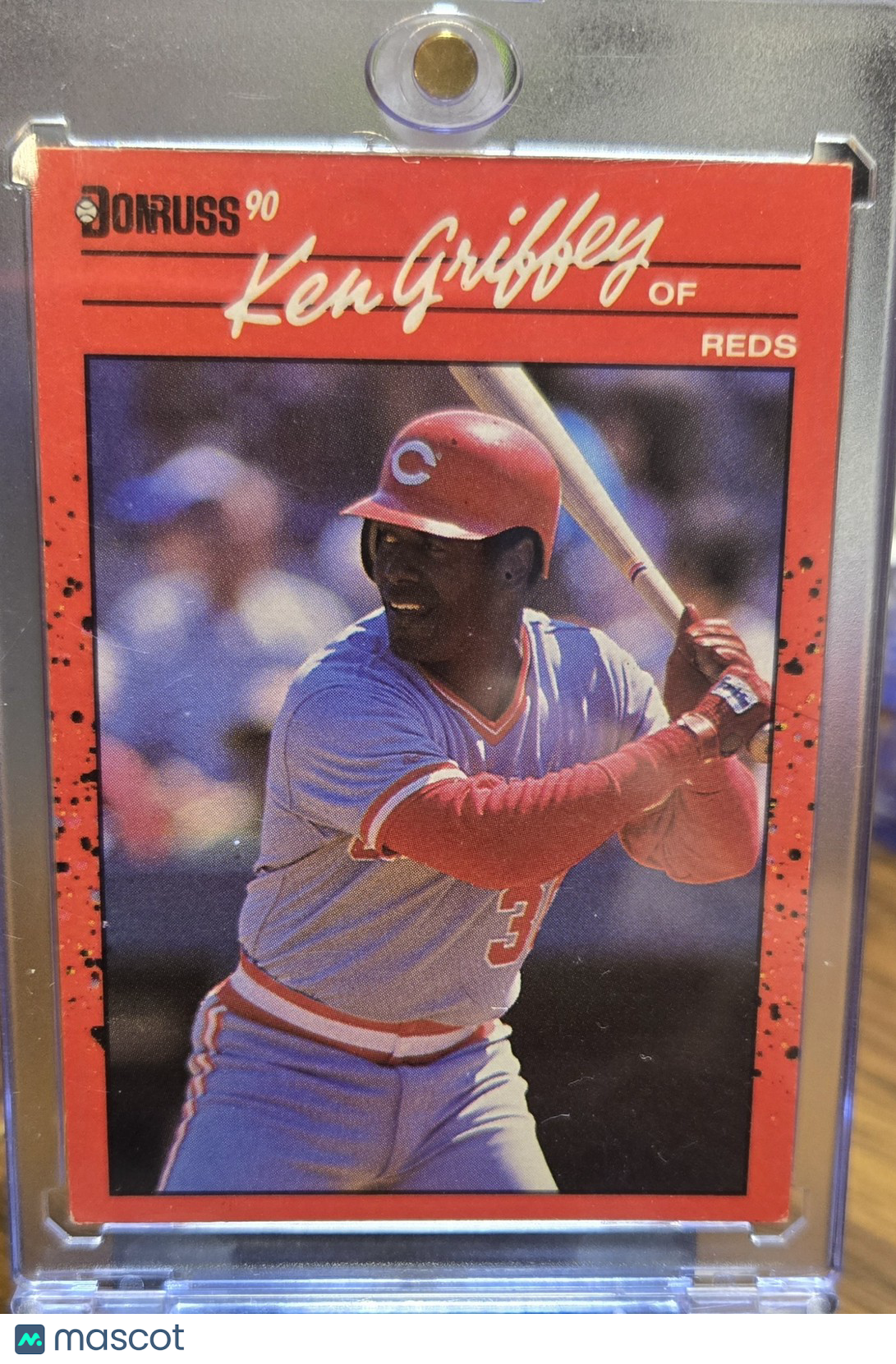 1990 Donruss Ken Griffey #469 ERROR CARD