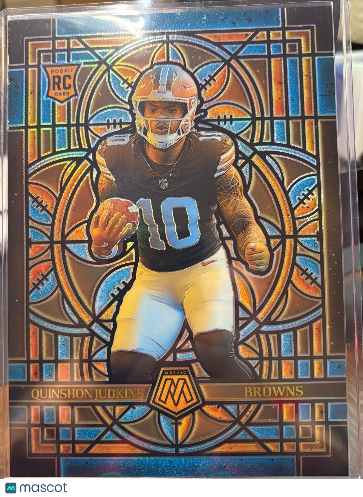 2025 Panini Quinshon Judkins Mosaic Stained Glass #6 Jumbo