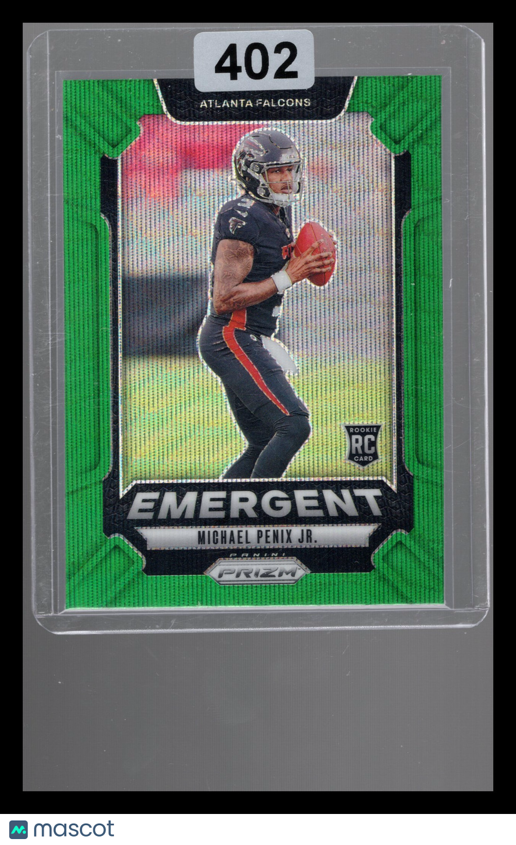 2024 Panini Prizm Emergent Michael Penix Jr. #20 Green RC