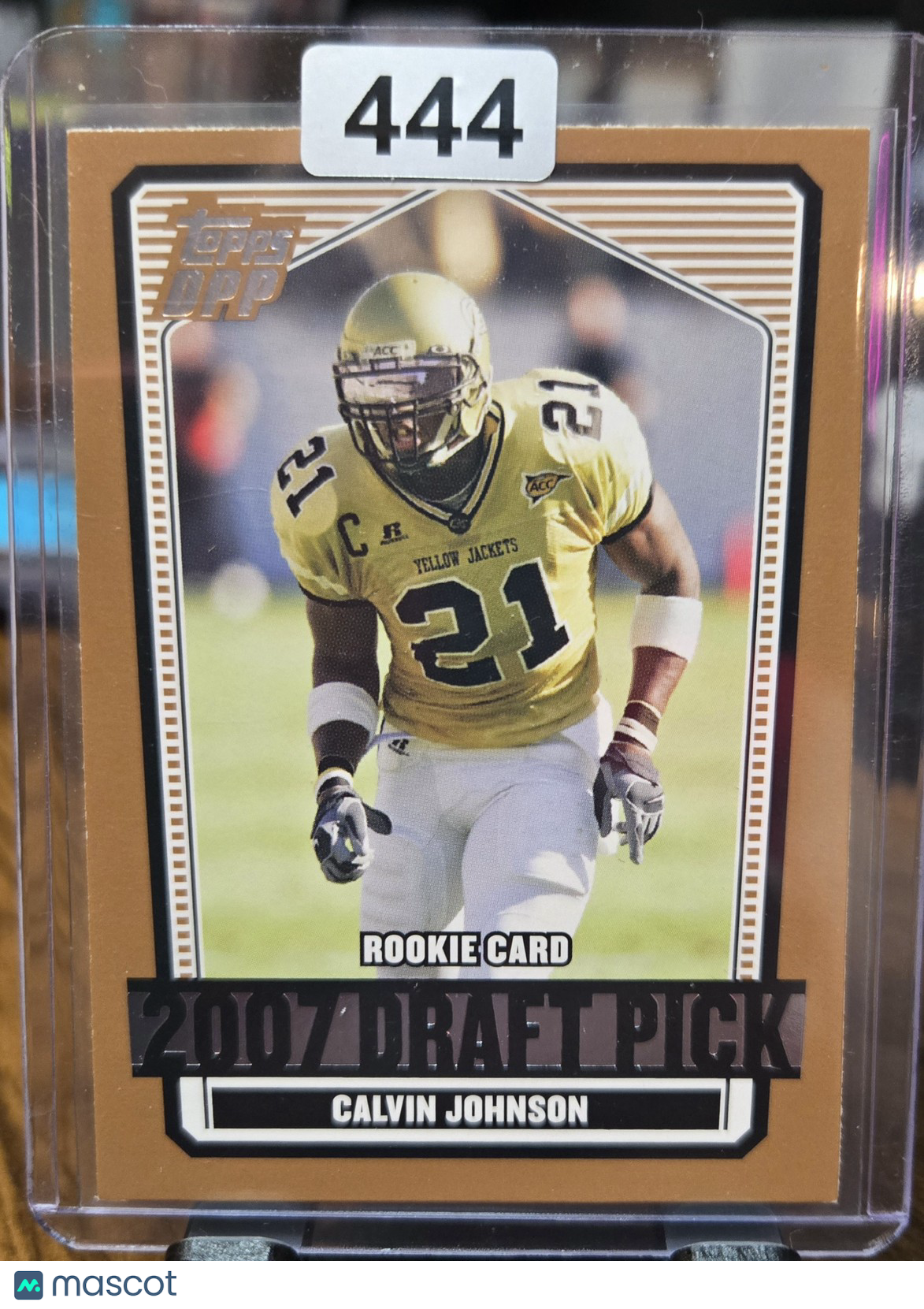 2007 Topps Draft Picks Calvin Johnson #132 Draft Picks