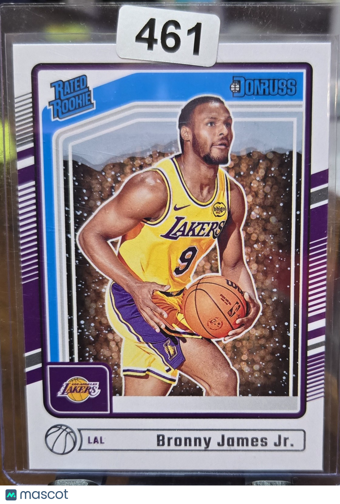 2023 Donruss Rated Rookie Bronny James Jr. #243