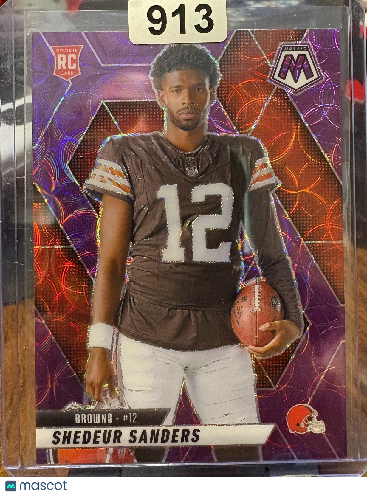 2025 Panini Absolute Shedeur SandersPurple Scope Variation 290