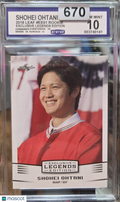 2018 Leaf Exclusive Legends Shohei Ohtani #EE-01 CGA 10