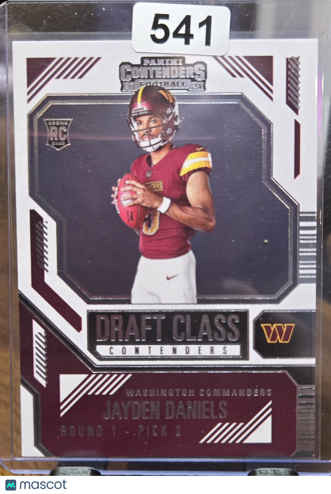 2024 Panini Contenders Draft Class Jayden Daniels #2 RC