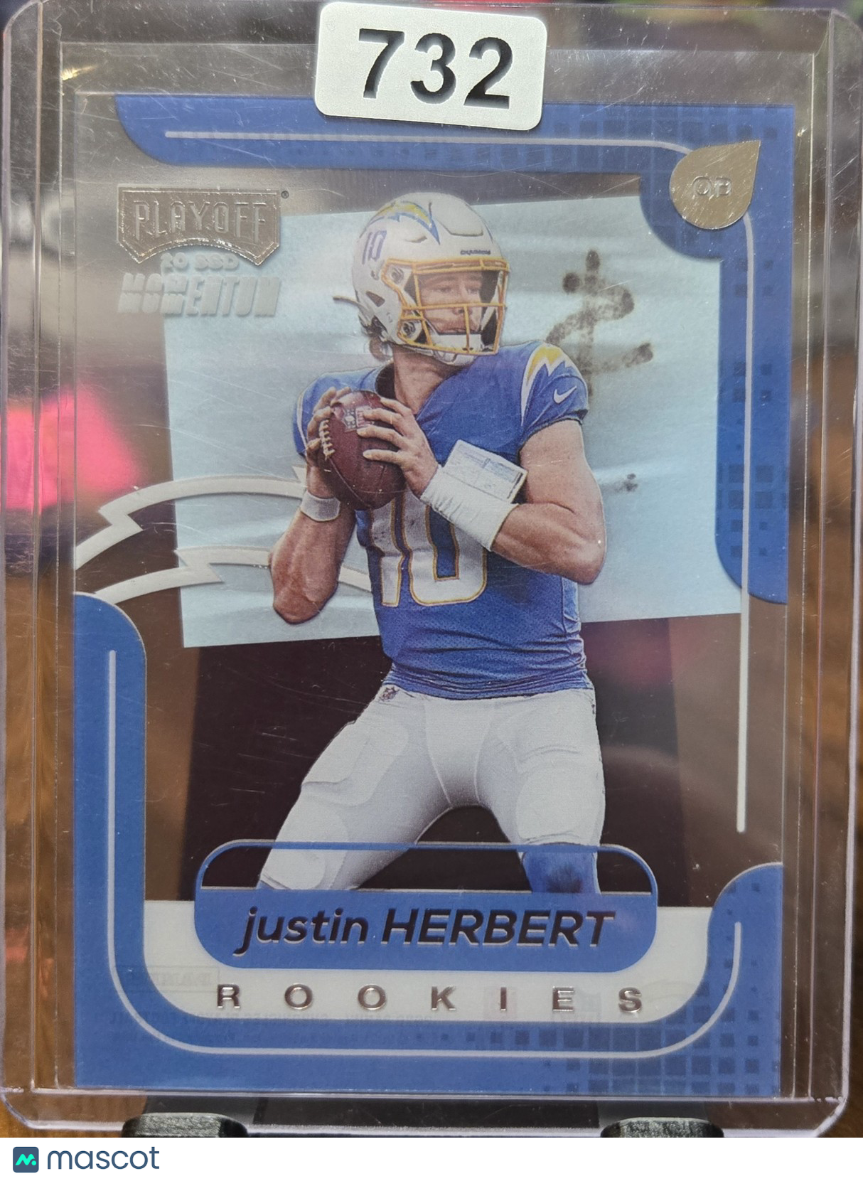 2020 Panini Playoff Rookies Justin Herbert #M-3