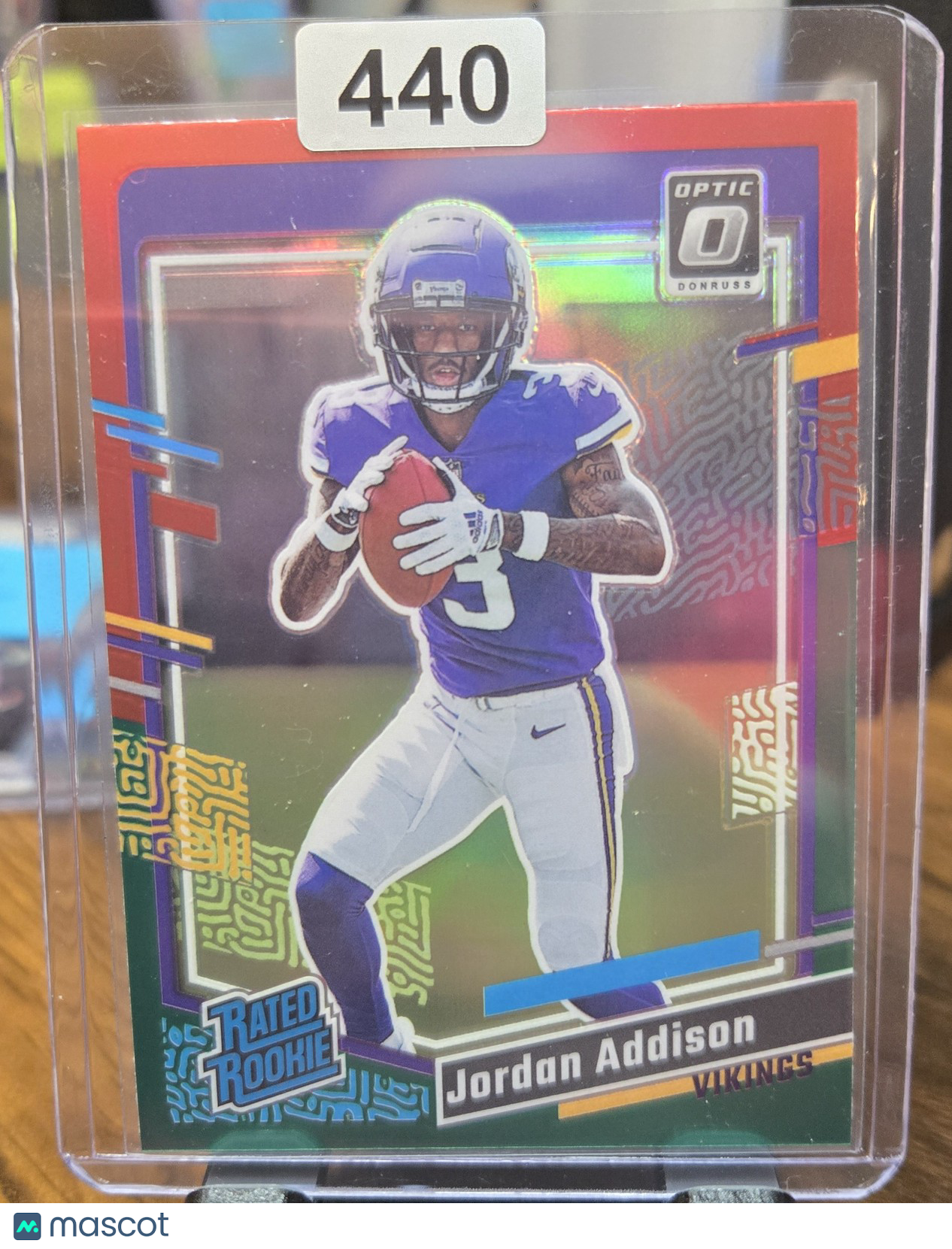 2023 Donruss Optic Rated Rookie Jordan Addison #368