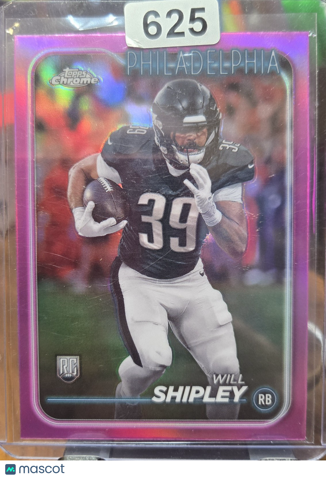 2024 Topps Chrome Will Shipley Pink Refractor RC