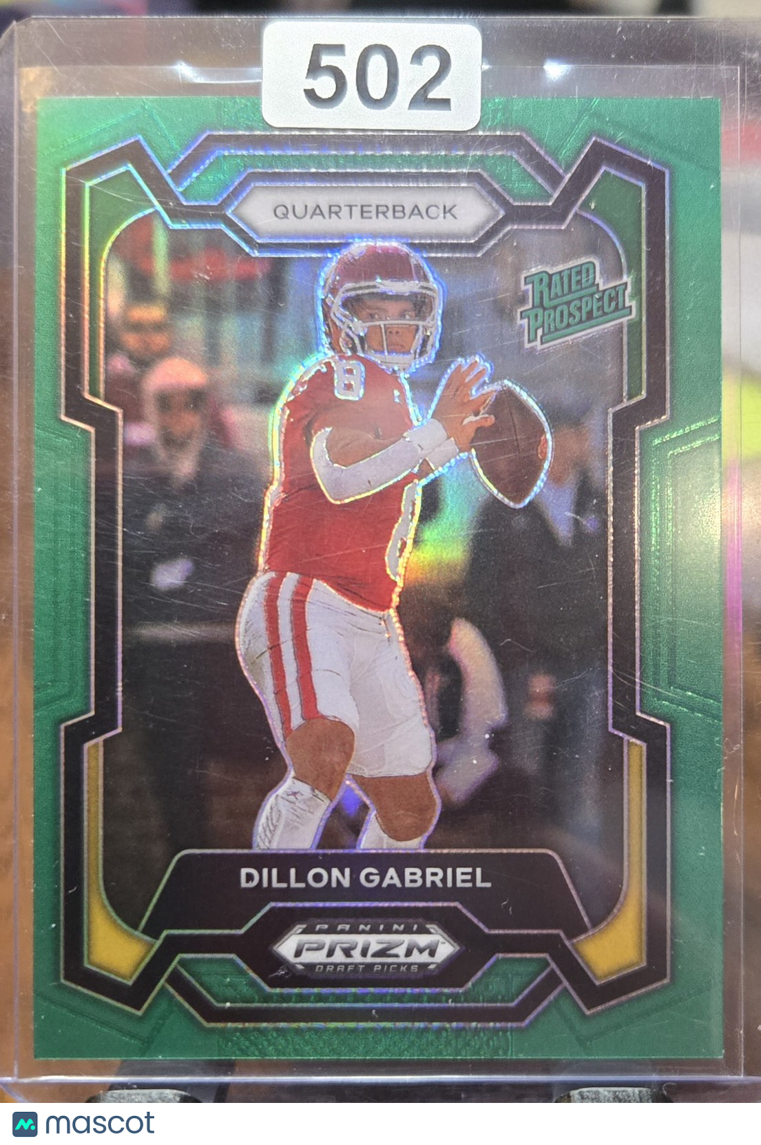 2024 Prizm Draft Picks Dillon Gabriel #197 Rated Prospect Green Rated Prospect