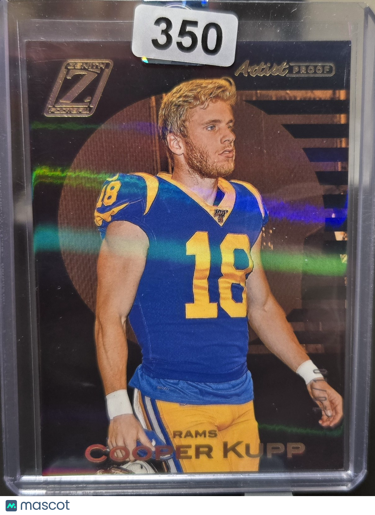 2020 Panini Zenith Artist Proof Cooper Kupp #21 10/10 Artist Proof