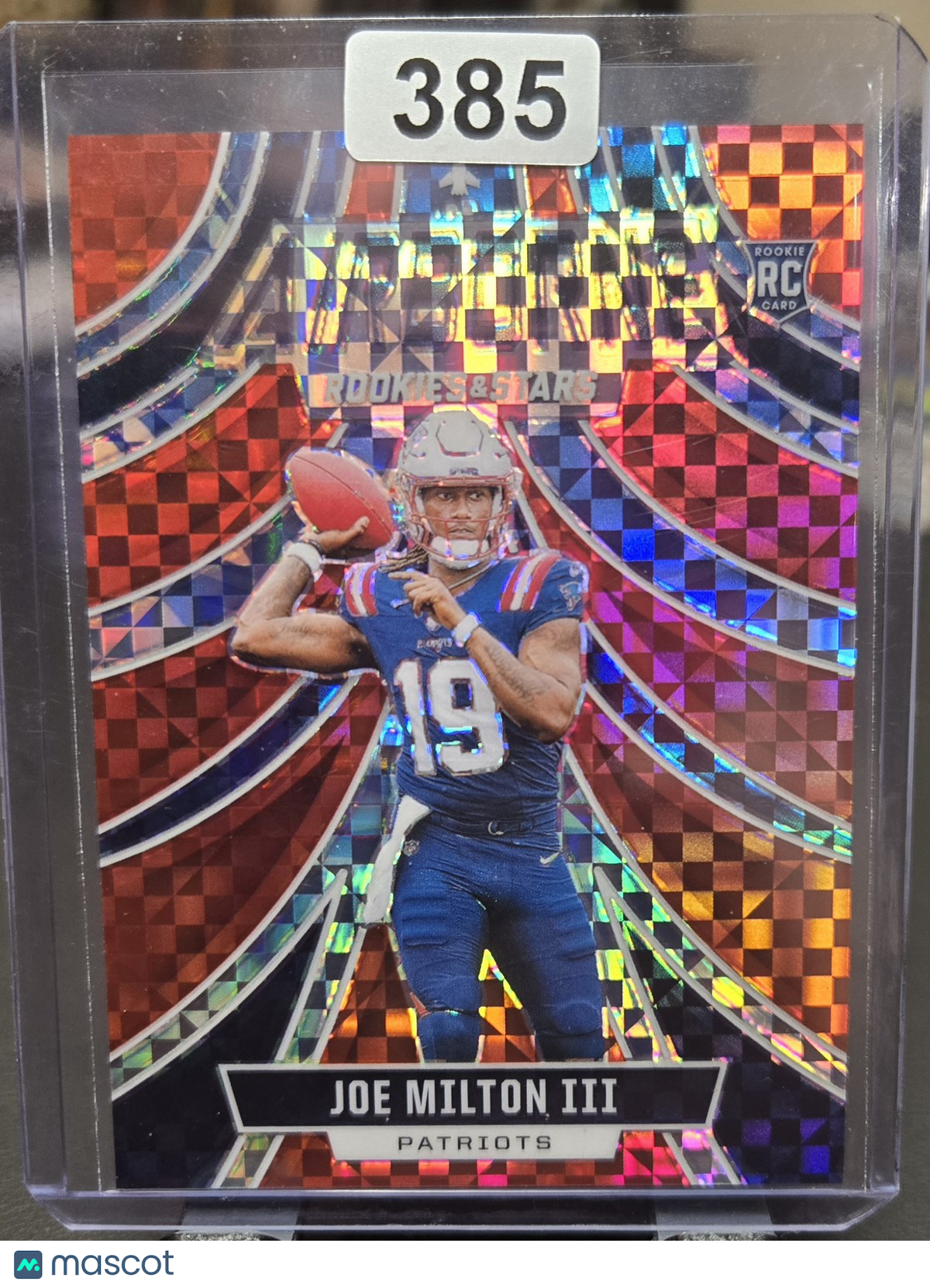 2024 Panini Rookies & Stars Joe Milton III #A-JMN Airborne RC