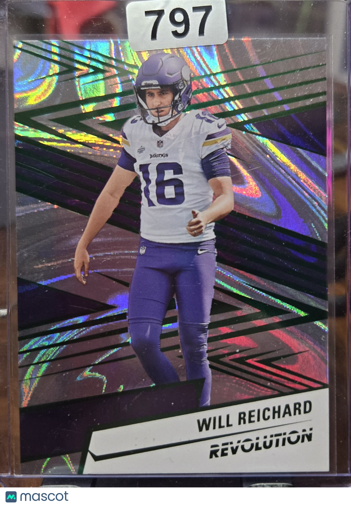 2025 Revolution Will Reichard #194 Swirl Levels Green 145/199