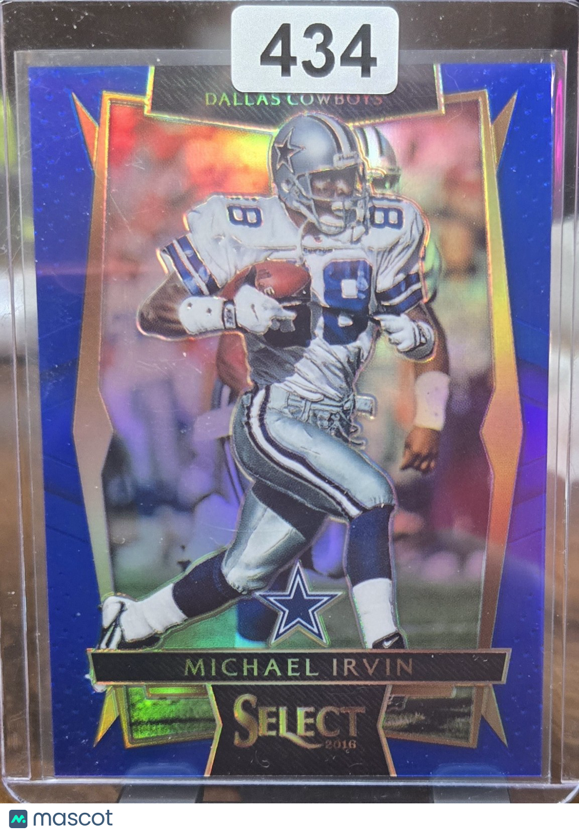 2016 Panini Select Michael Irvin #9 Blue Prizm 005/149