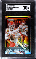 2023 Panini Prizm Patrick Mahomes II #APP-PM All Purpose Silver SGC 10