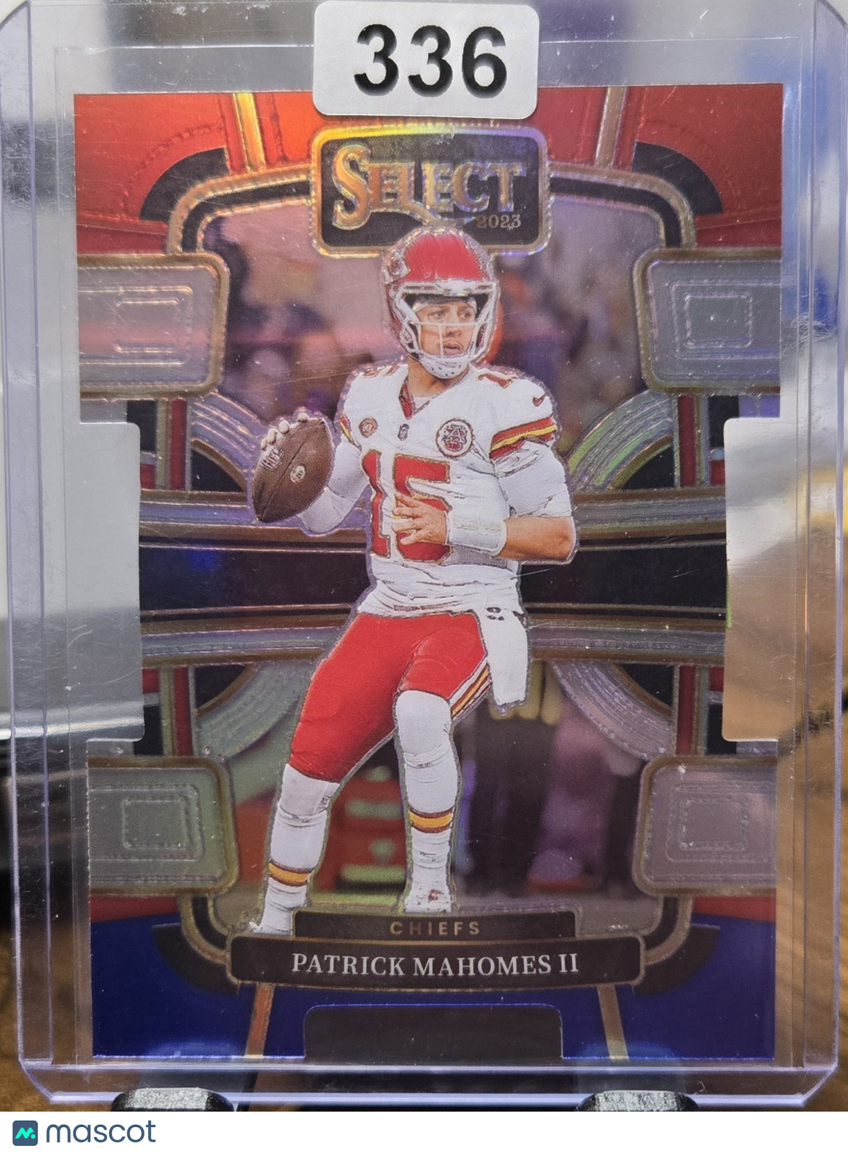 2023 Panini Select Patrick Mahomes II #49 R/W/B Die Cut