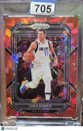 2022 Panini Prizm Luka Doncic #196 Red Ice
