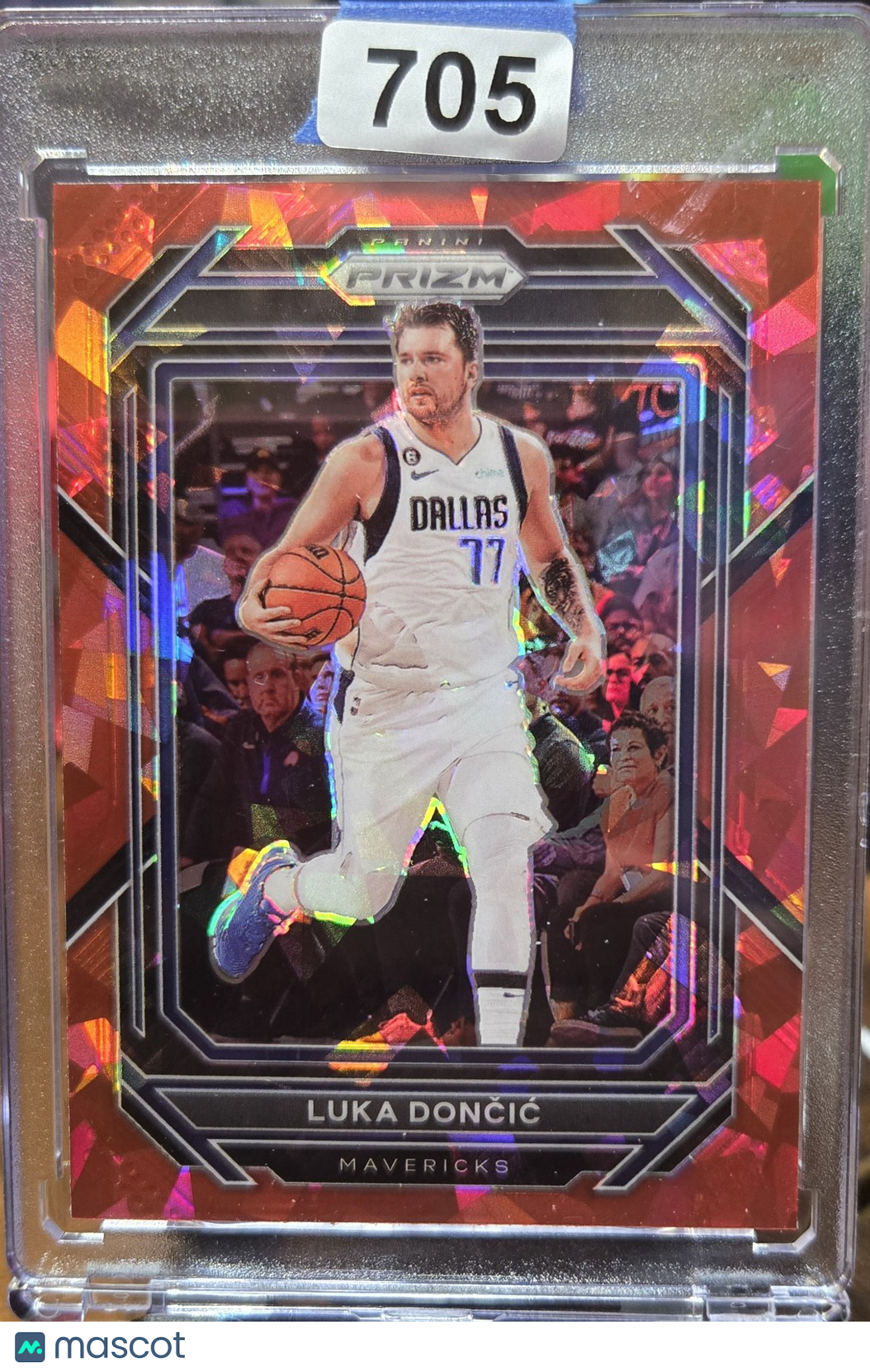 2022 Panini Prizm Luka Doncic #196 Red Ice
