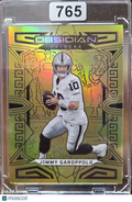 2023 Panini Obsidian Jimmy Garoppolo #52 Gold Flood 6/10