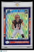 2024 Donruss Optic Rated Rookie Jermaine Burton #281 PURPLE SHOCK