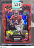 2024 Panini Prizm Draft Picks Jalen Milroe #122 Red Ice