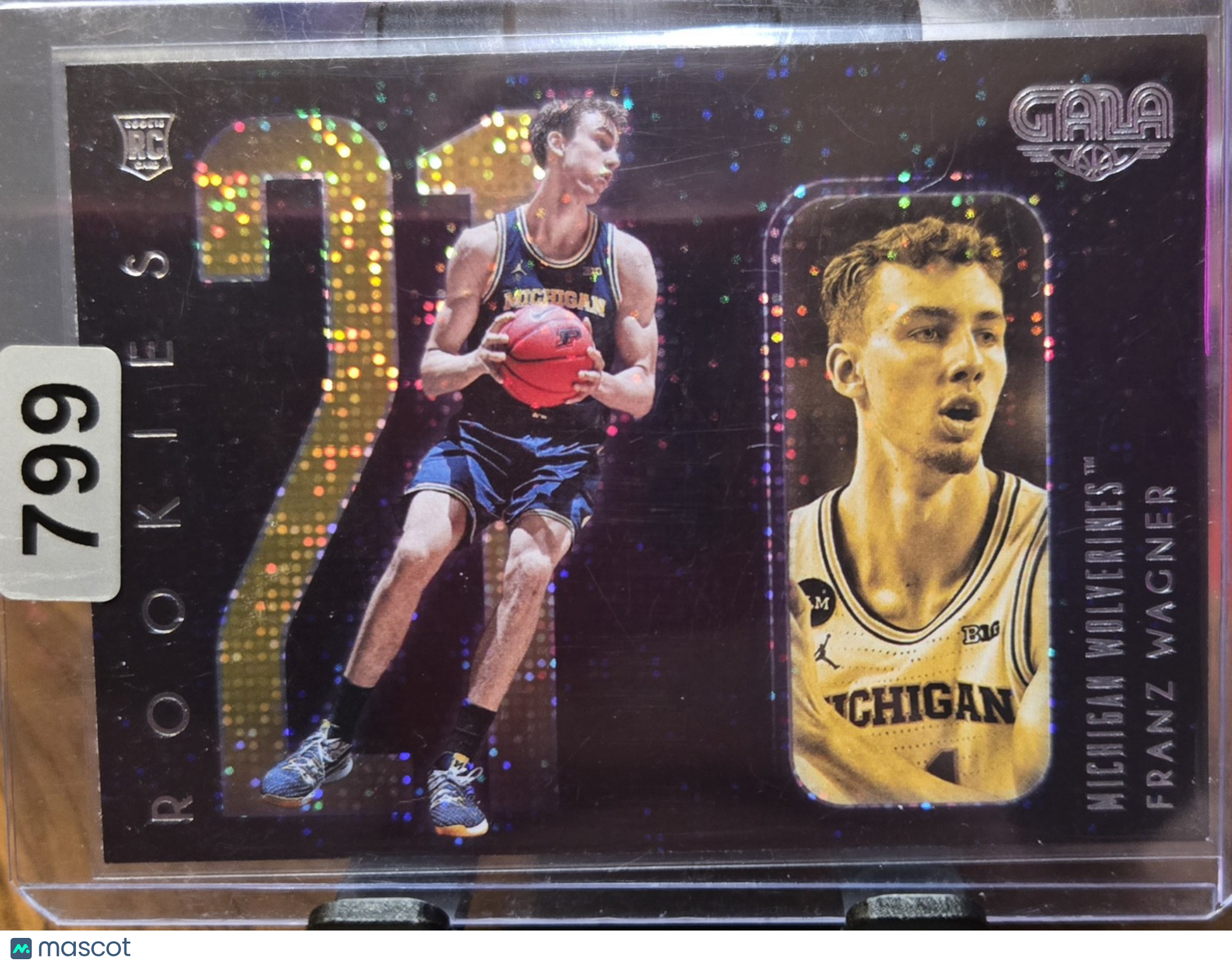 2021 Panini Gala Rookies Franz Wagner #189 Holofoil RC