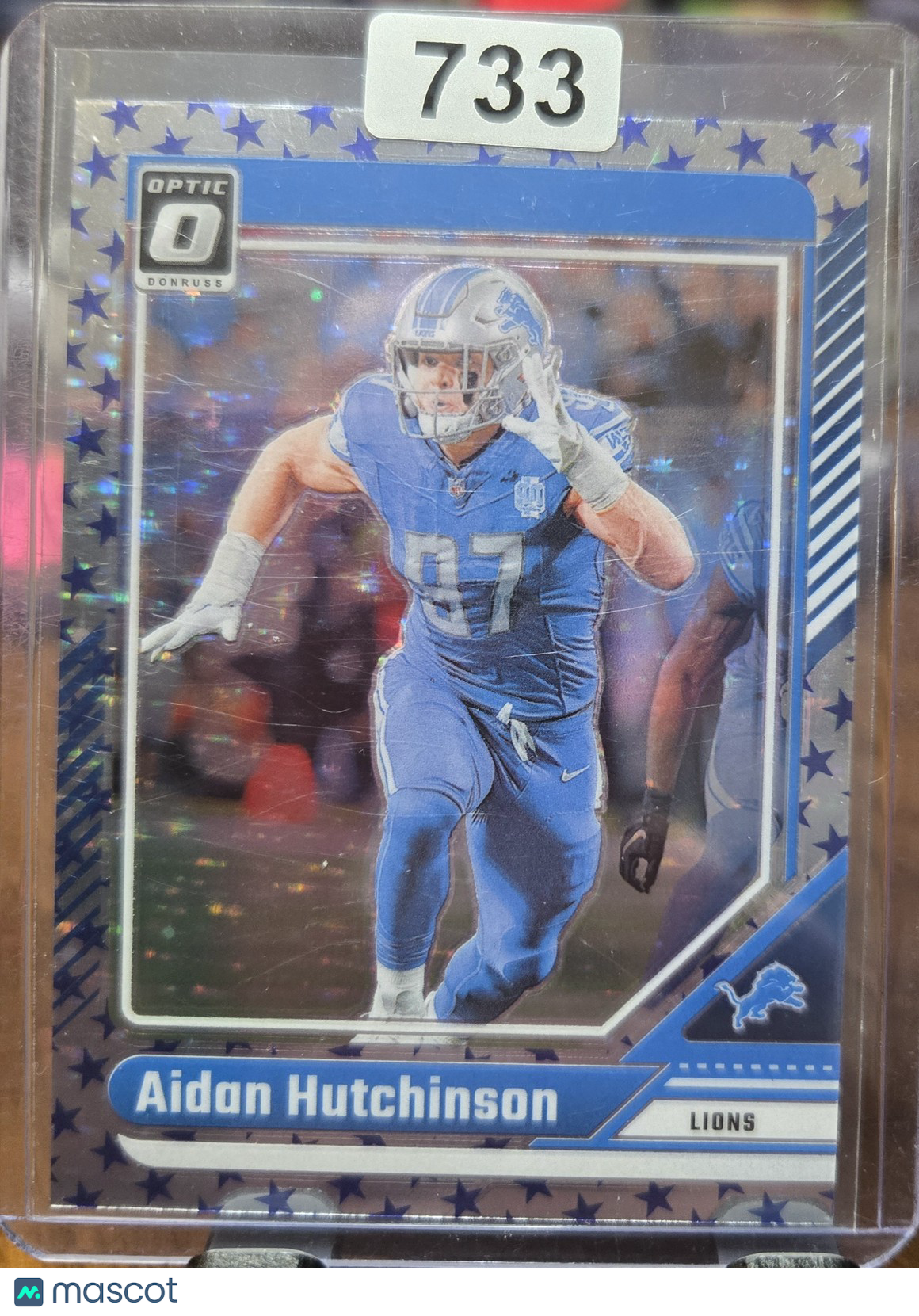 2024 Donruss Optic Aidan Hutchinson #68 Stars Holo