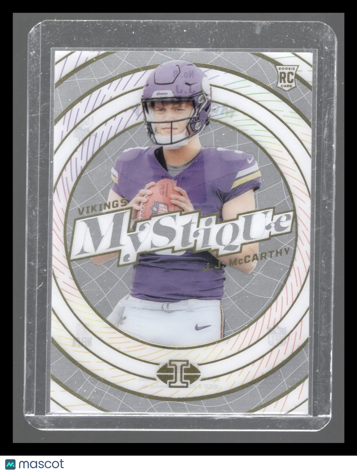 2024 Panini Illusions Mystique J.J. McCarthy #8 RC