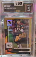 2022 Donruss Brett Favre #102 Press Proof Premium GMA 10