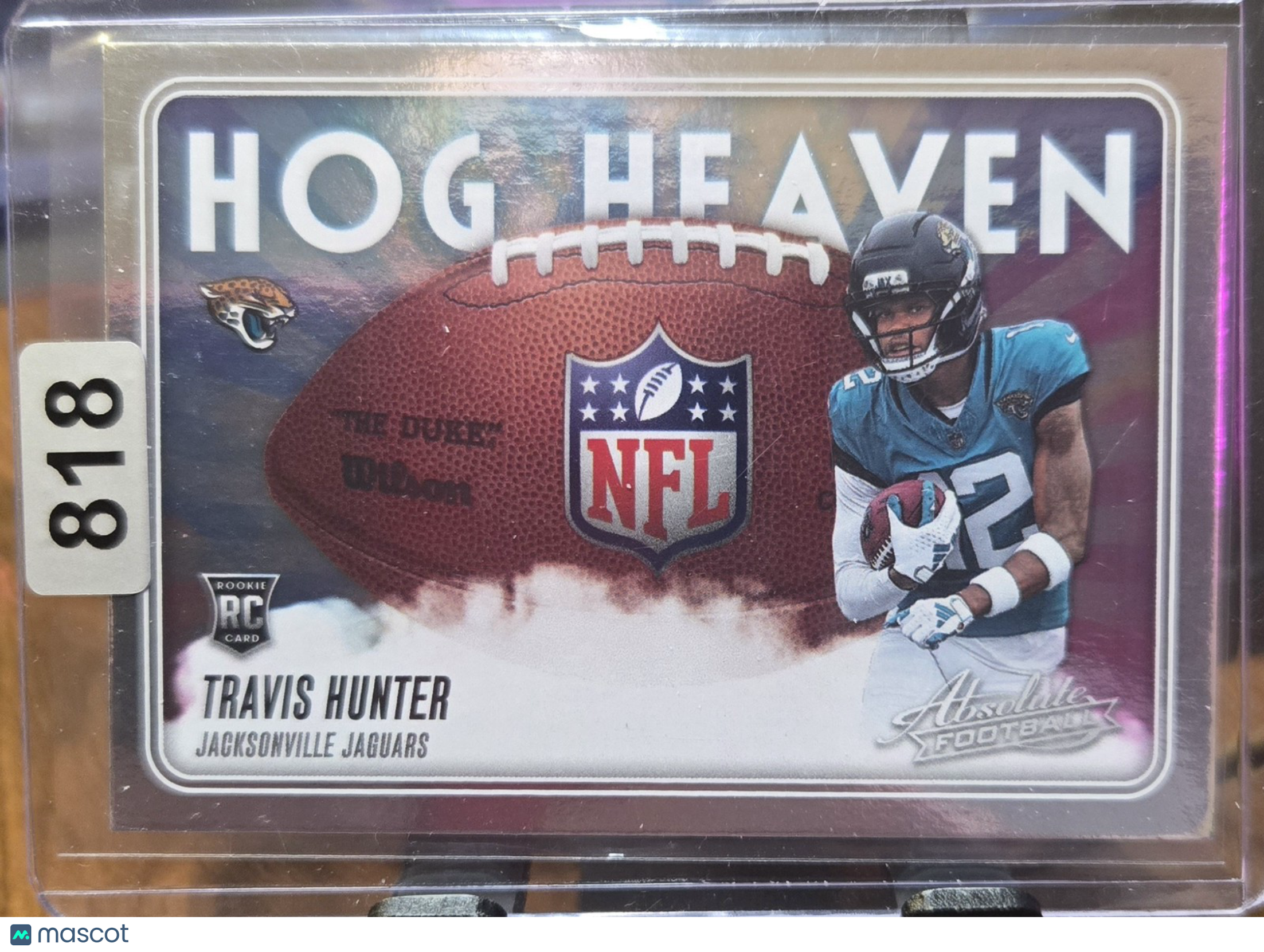 2025 Panini Absolute Hog Heaven Travis Hunter #HH-THR RC
