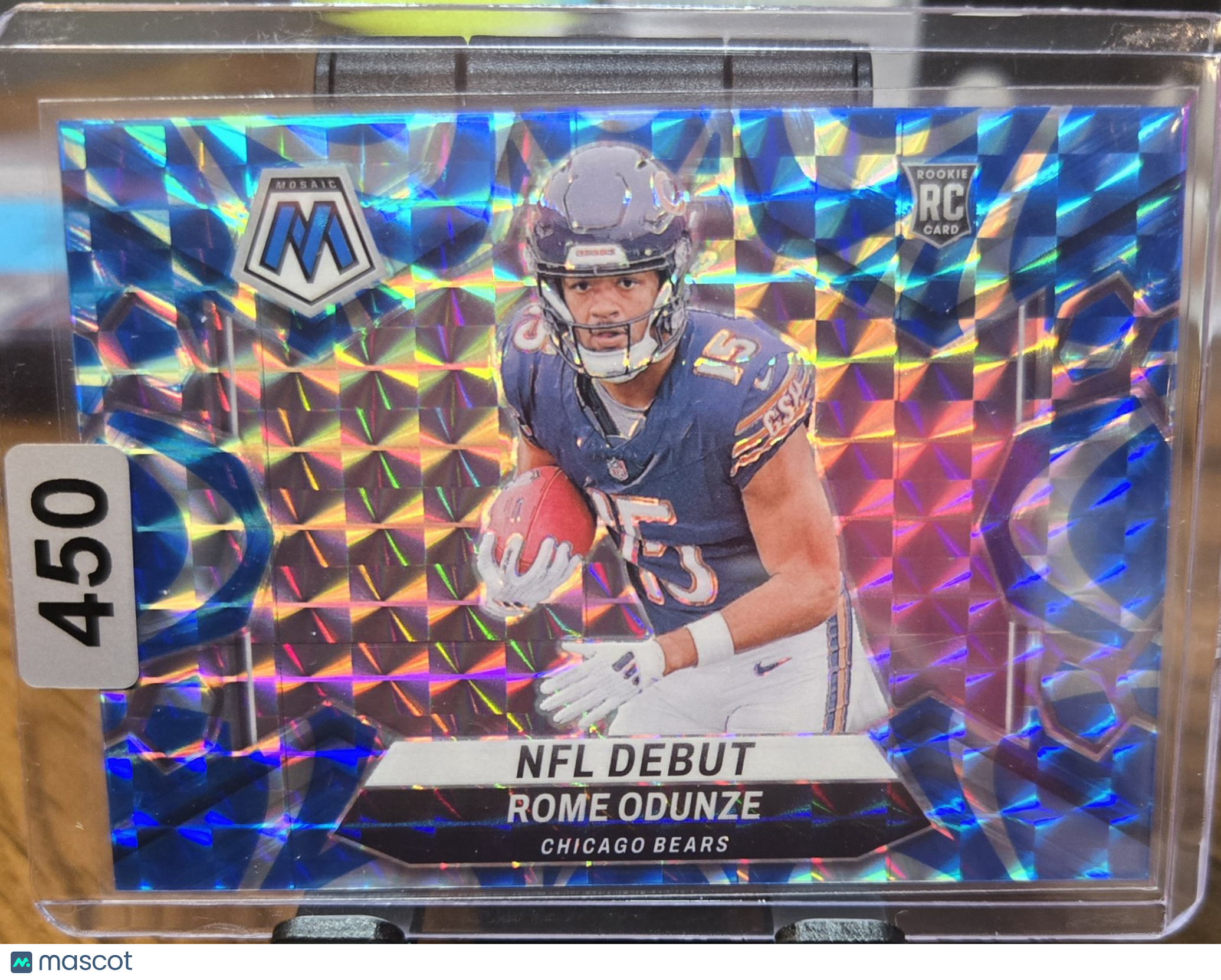 2024 Panini Mosaic Rome Odunze #281 Blue Reactive RC