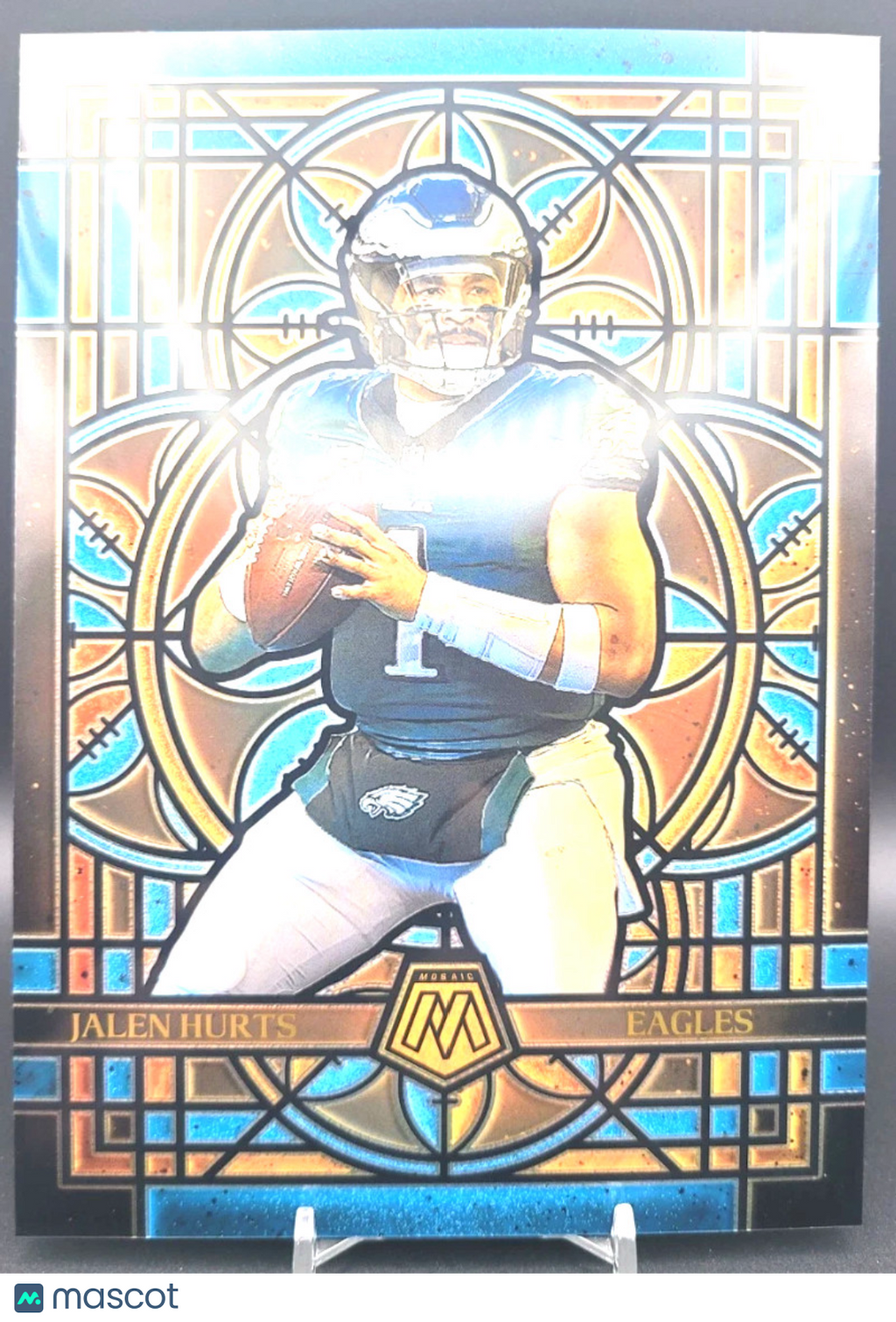 JALEN HURTS - 2025 Panini Mosaic Stained Glass Oversized Jumbo #20 - Eagles