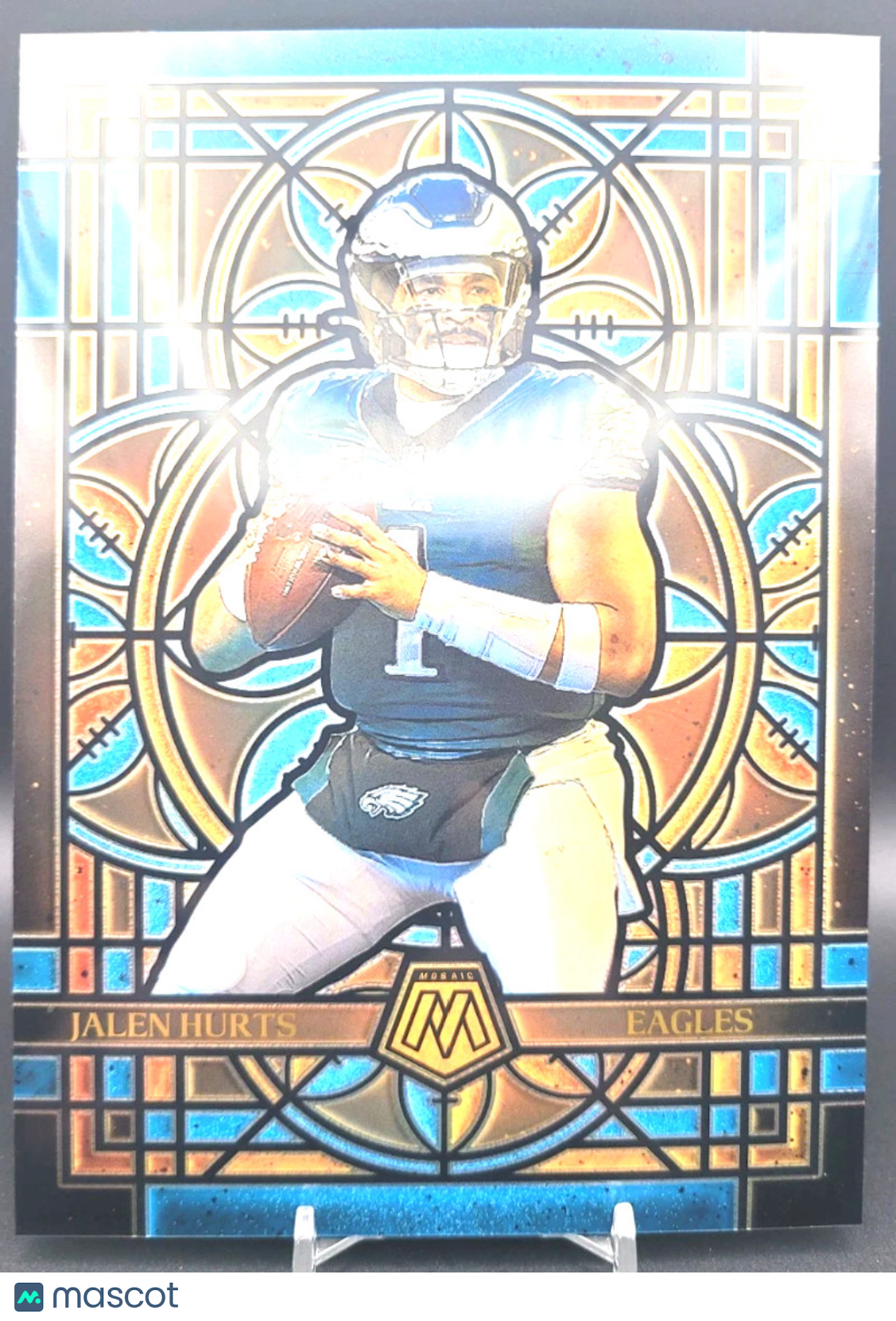 JALEN HURTS - 2025 Panini Mosaic Stained Glass Oversized Jumbo #20 - Eagles