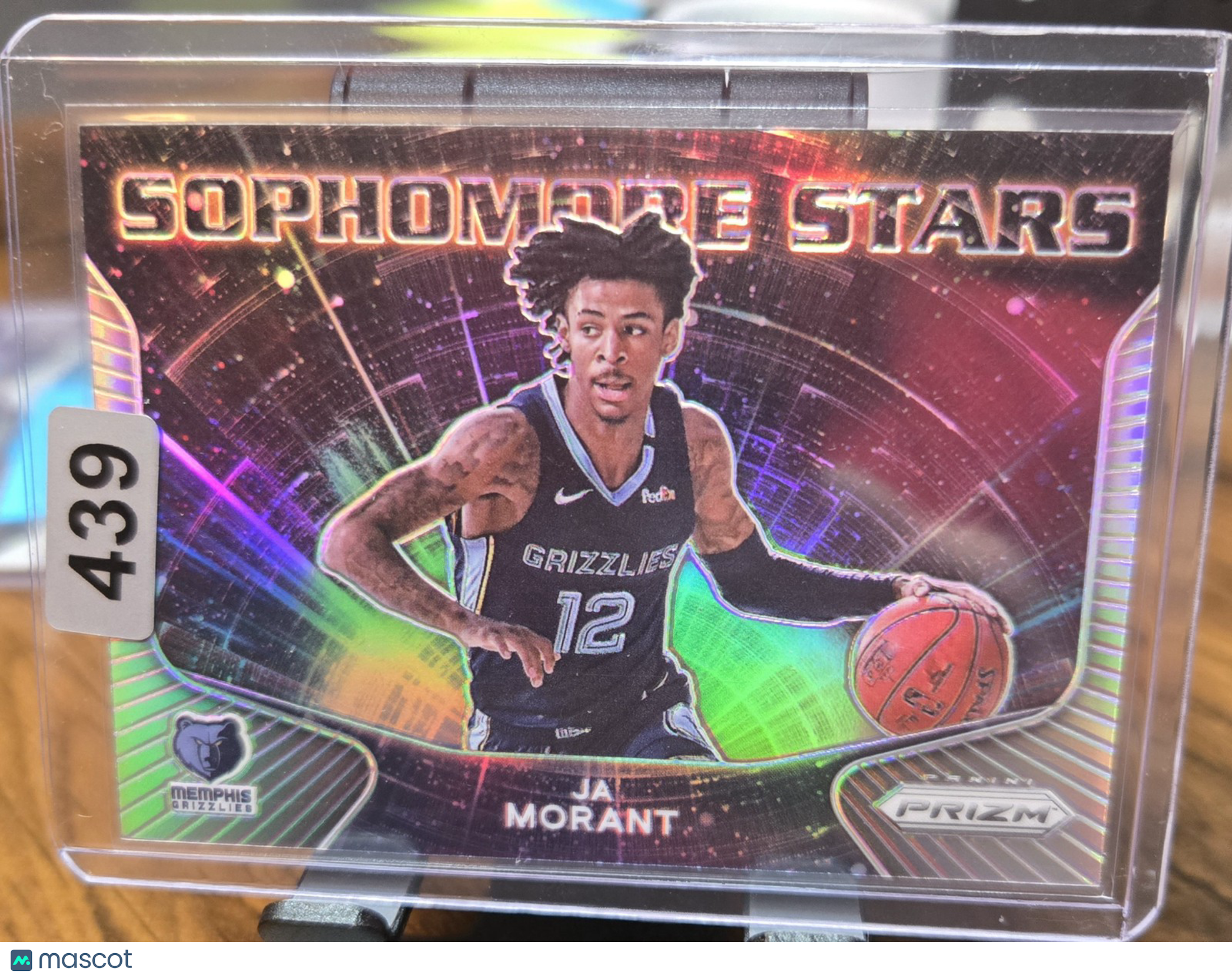 2020 Panini Prizm Ja Morant #10 Sophomore Stars