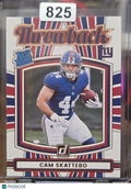 2025 Donruss Throwback Cam Skattebo #36 Rated Rookie