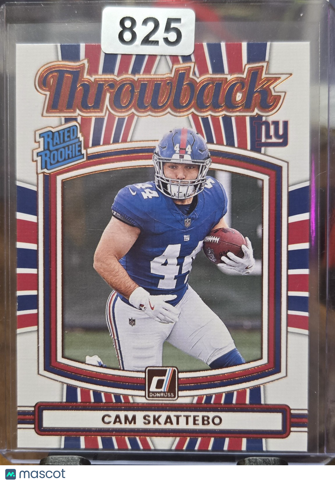 2025 Donruss Throwback Cam Skattebo #36 Rated Rookie