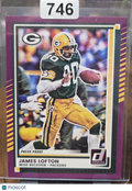 2025 Donruss Press Proof James Lofton #72 Purple