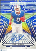 2024 Panini Rookies & Stars Keon Coleman RC #163 Autographed