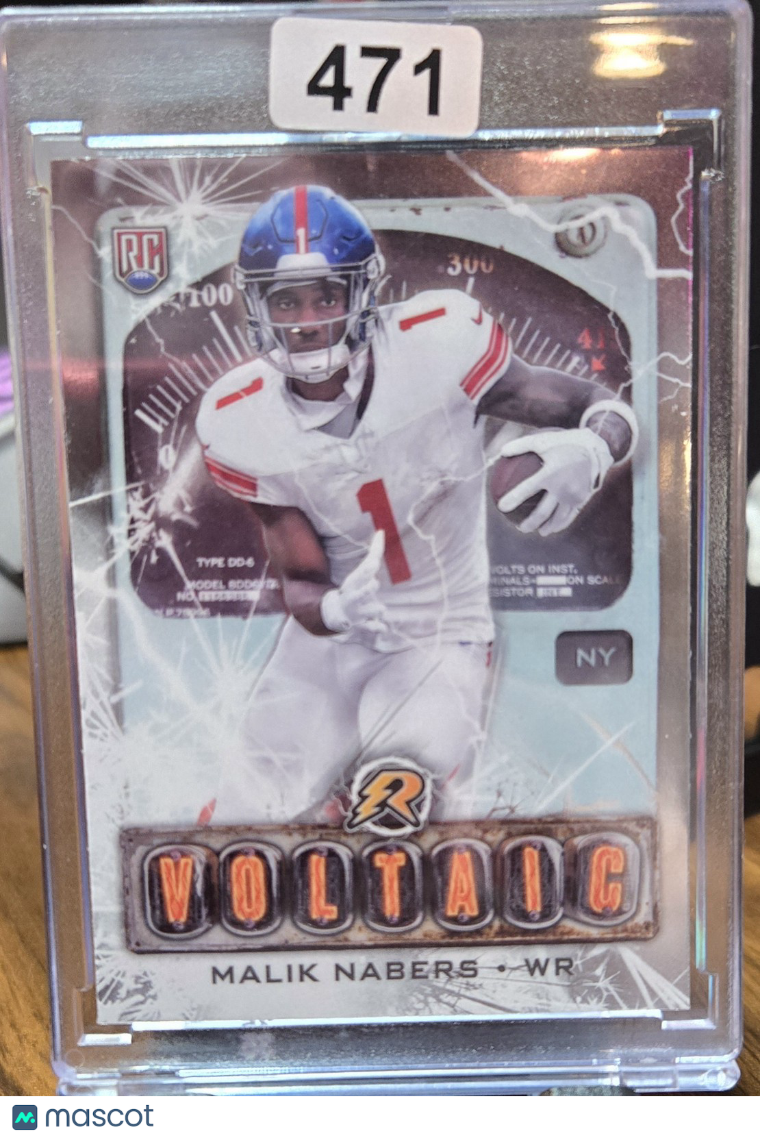 2025 Topps Voltaic Malik Nabers #V-6 RC