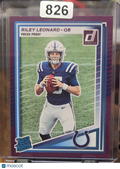 2025 Panini Donruss Rated Rookie Press Proof Riley Leonard #341 Purple