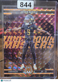 2025 Panini Mosaic Touchdown Masters Jayden Daniels #7 Orange Fluorescent