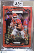 2024 Panini Prizm Draft Picks Jalen Hurts #99 Ruby Wave Prizm