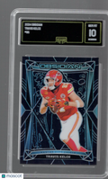 2024 Panini Travis Kelce #95 Obsidian GMA GEM MINT  10