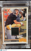 1991 Upper Deck Upper Deck Brett Favre ROOKIE CARD Patch 21/75